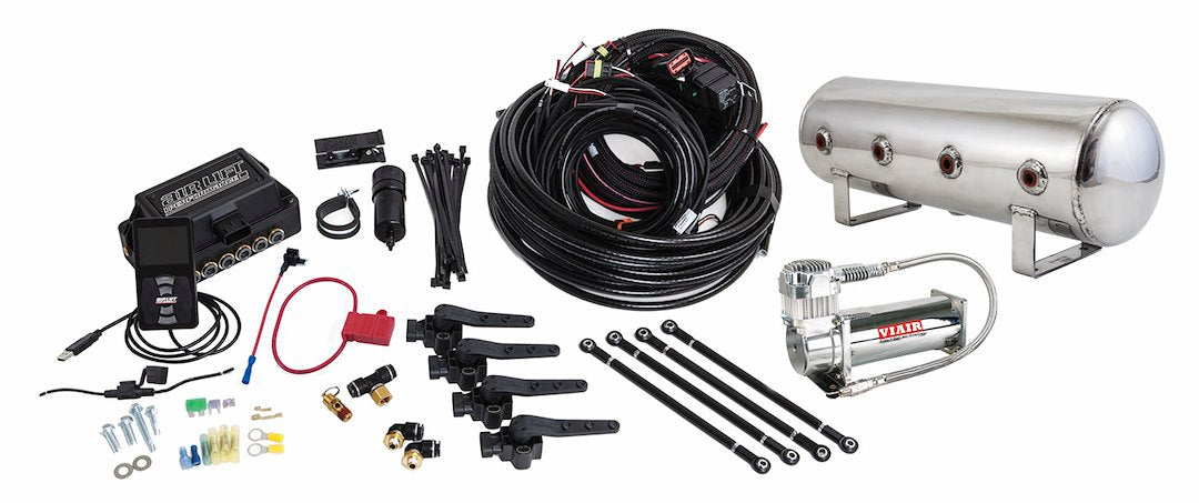 Air Lift 27796 Silver Onboard Air Compressor - 12V, 200 PSI - image 1