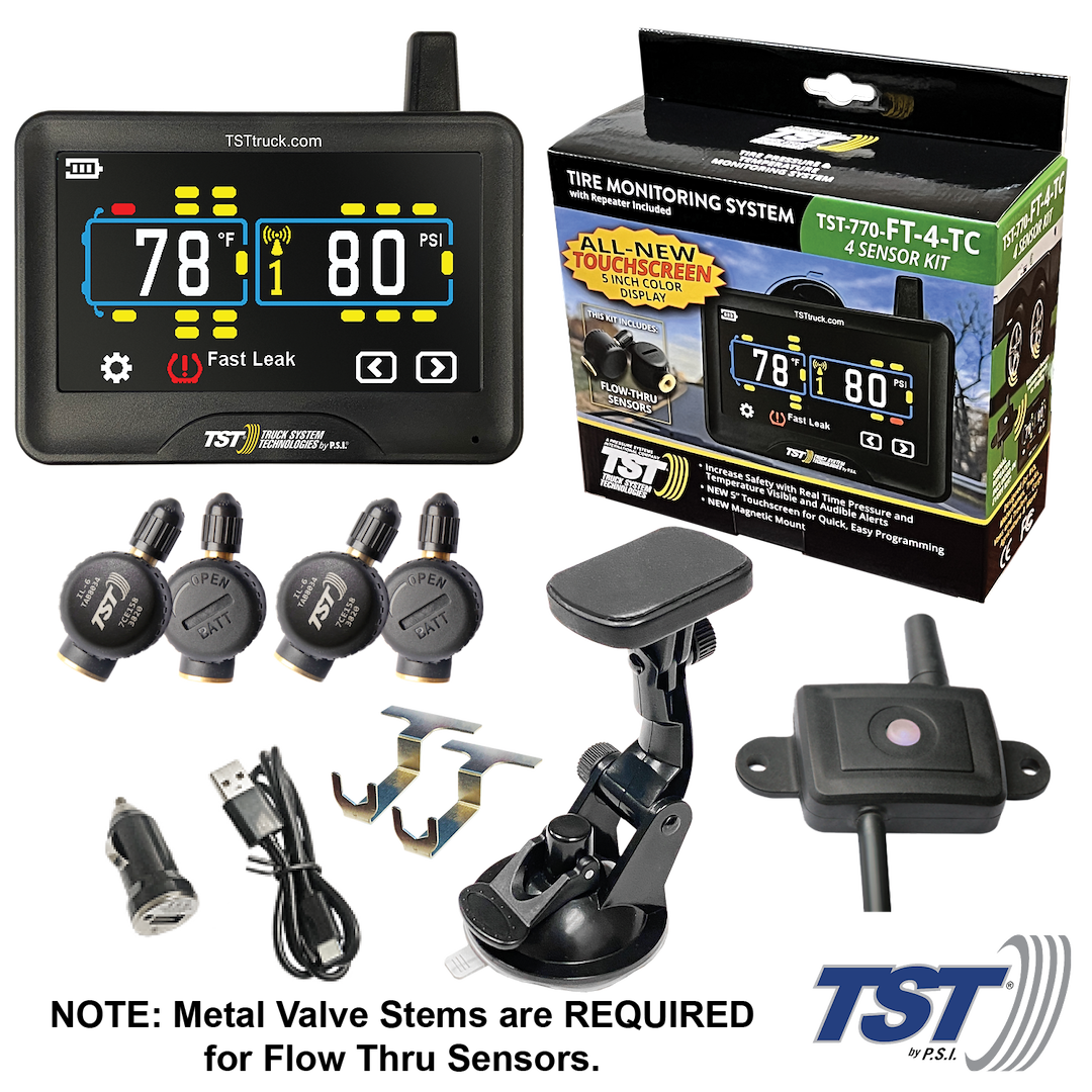 Truck System Technology (Tst) Tst-770-Ft-4-Tc Tire Pressure Monitoring System - Tpms - image 1