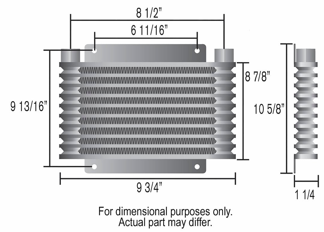 Derale 13614 Series 9000 Transmission Cooling Unit - image 2