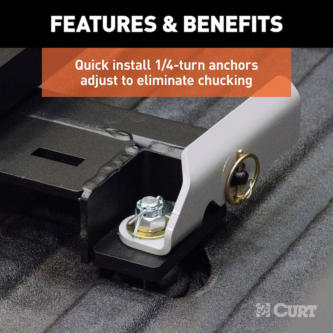Curt 16023 Fifth Wheel Trailer Hitch Adapter Plate - image 4