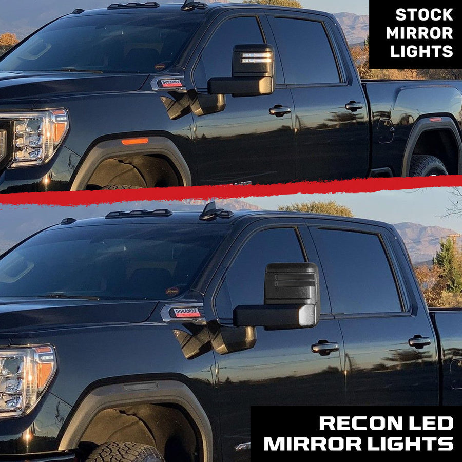 Recon 264253bk Silverado/Sierra Mirror Signal Light