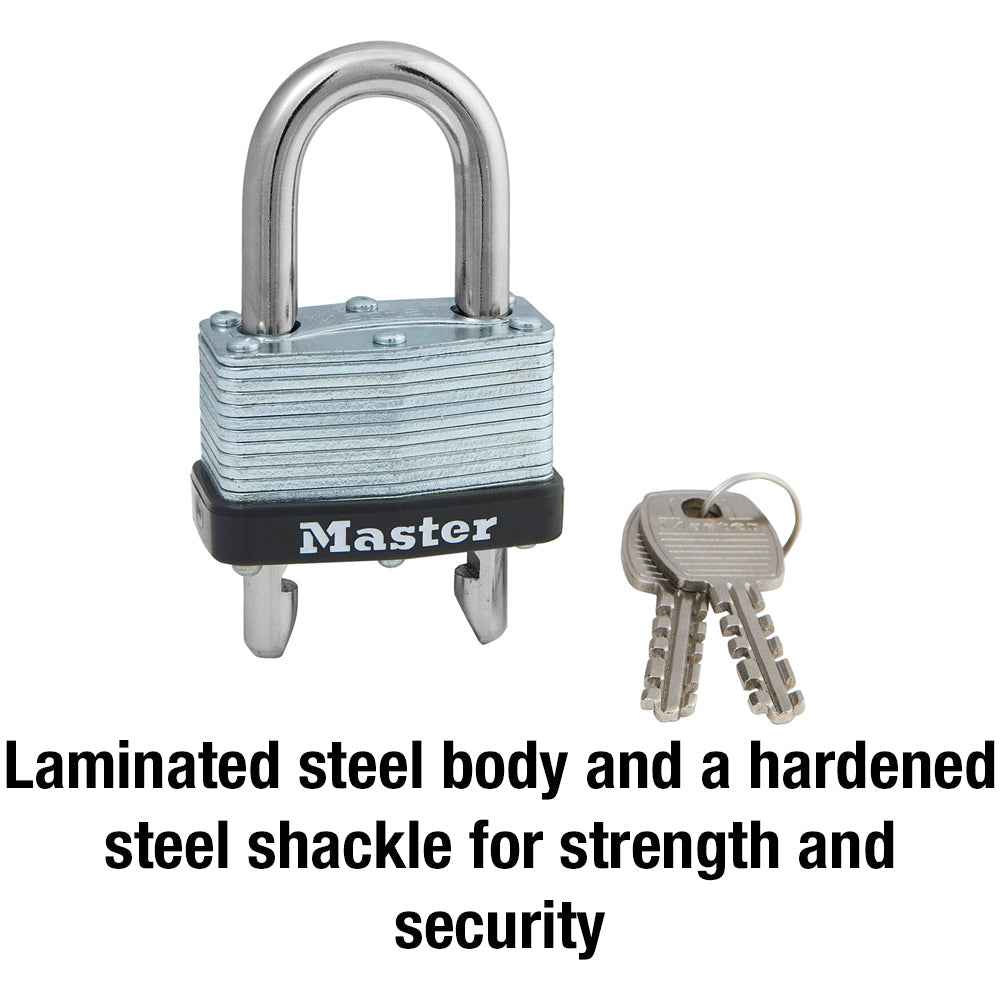 Master Lock 510D Adjustable Removable-Shackle Keyed Padlock