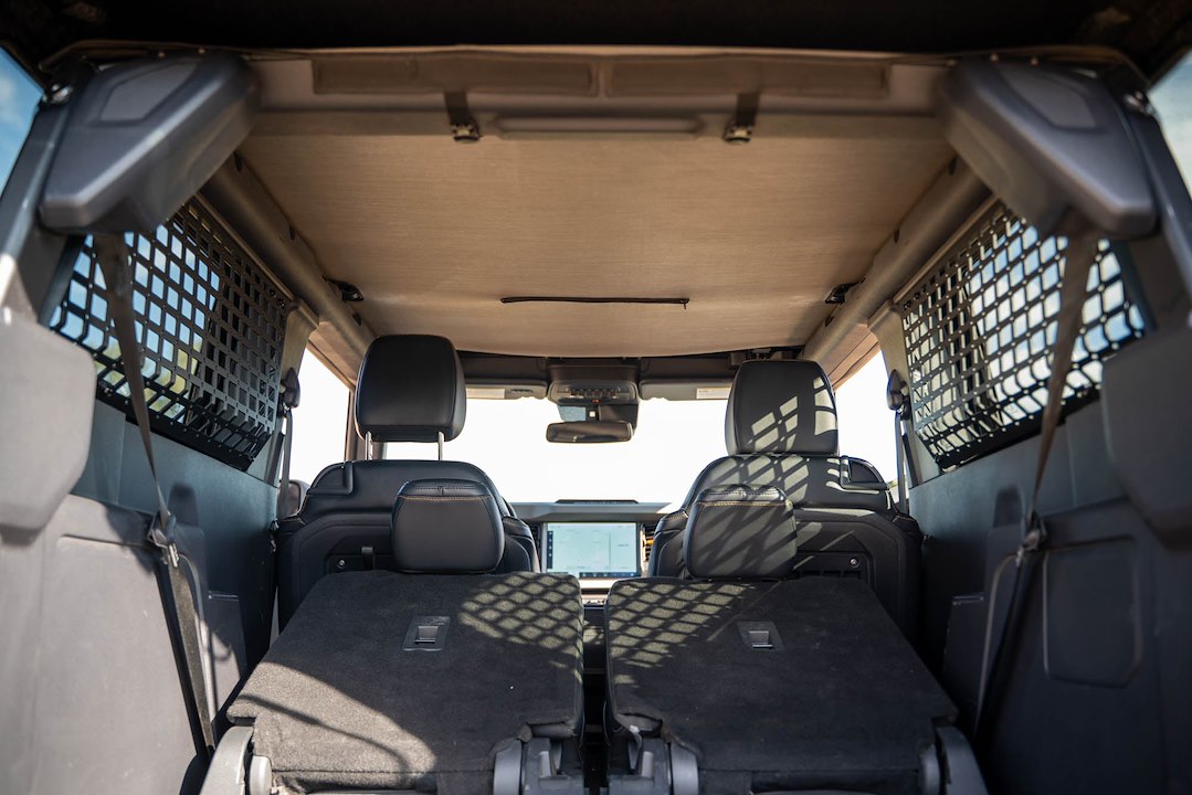 DV8 Offroad MPBR-12 Two-Door Rear Cargo Organizer