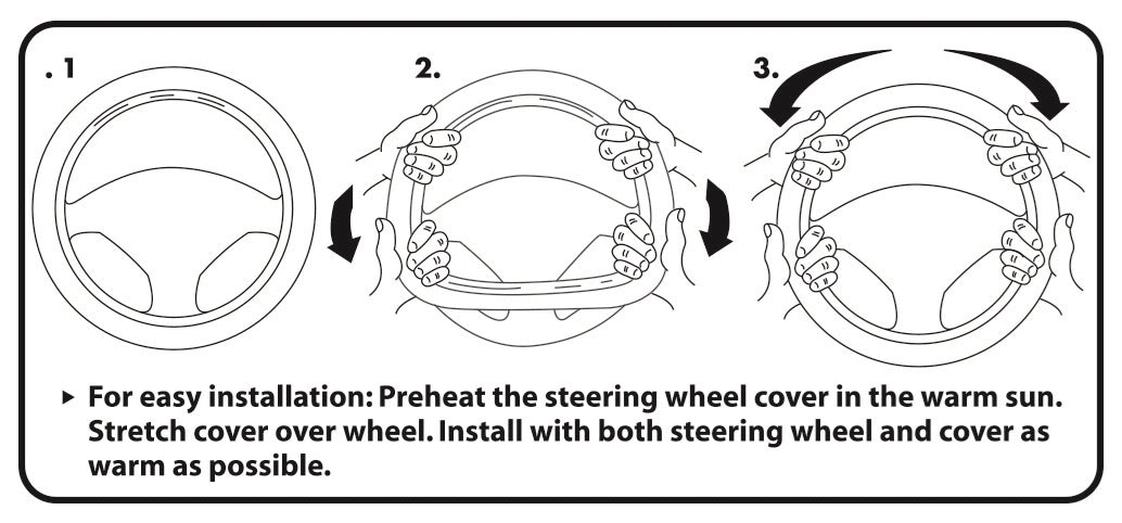 Plasticolor 006692R01 Ford Deluxe Steering Cover