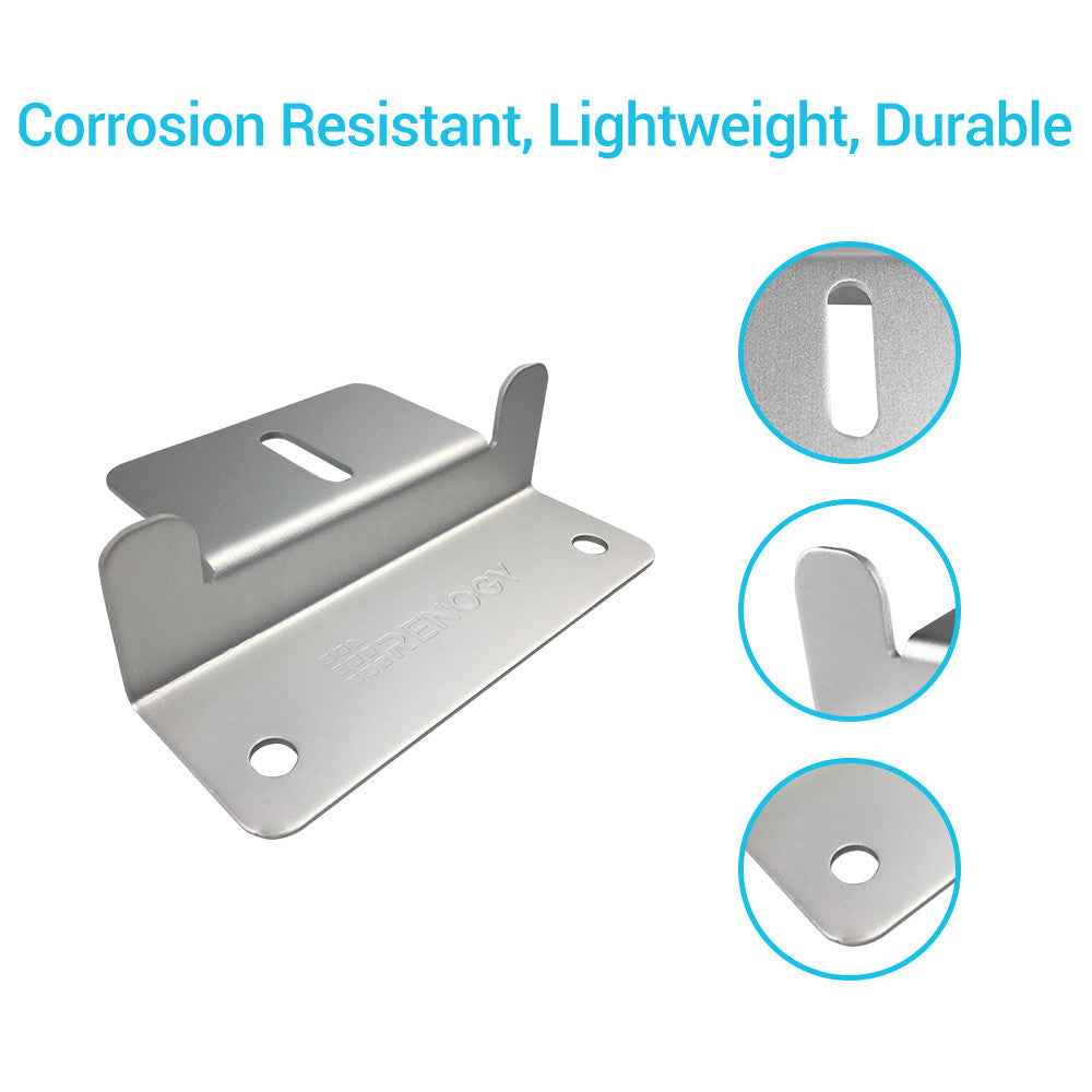 Renogy 0021360 Single Solar-Panel Z-Bracket Mounting System