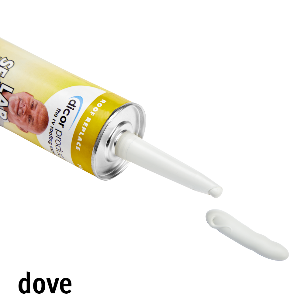 Dicor Corp. 551LSD1 Dove White Non-Leveling Lap Sealant, 10.3 oz