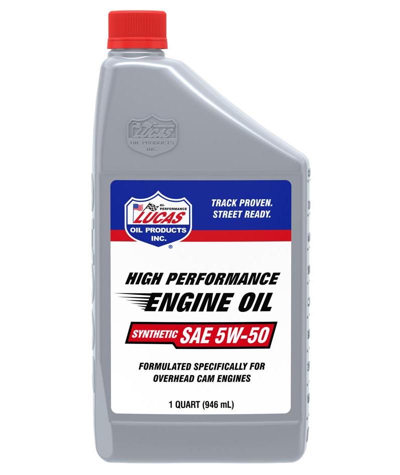 Lucas Oil 10101 SAE 5W-50 Synthetic Engine Oil