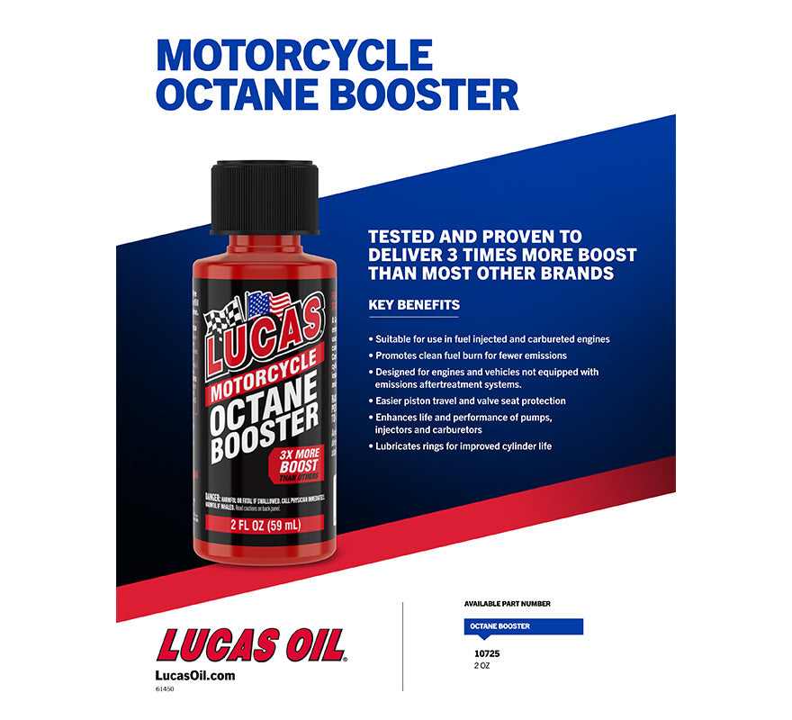 Lucas Oil 10725 Gasoline Octane-Boosting Additive