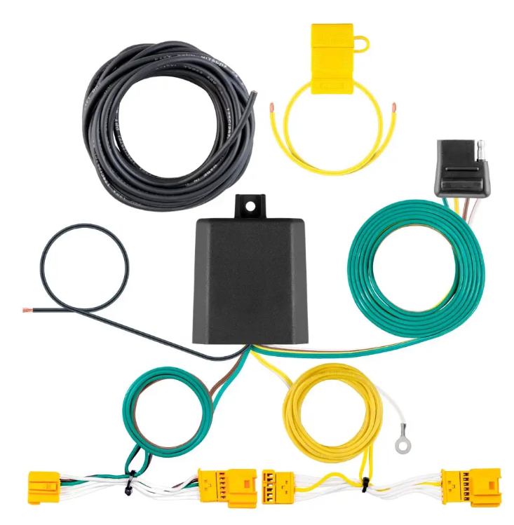 CURT 56560 Vehicle-Specific 4-Flat T-Connector Wiring