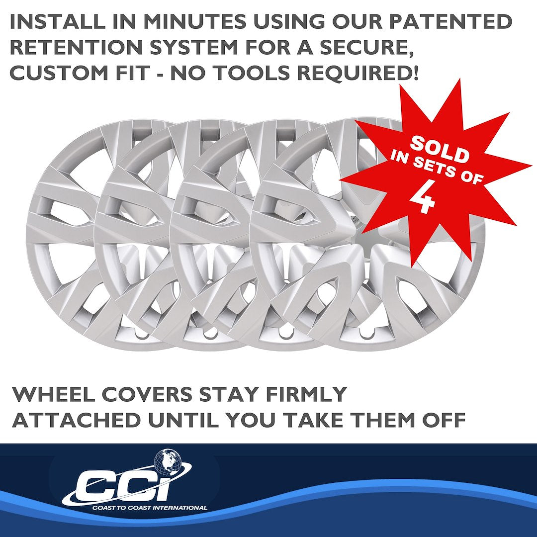 Coast To Coast 55617S Cross Snap-On Wheel Trim Set - image 5