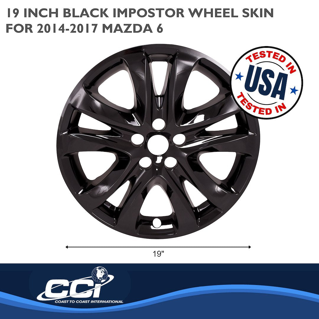 Coast To Coast IMP472BLK Mazda6 19-Inch Impostor Skins - image 2