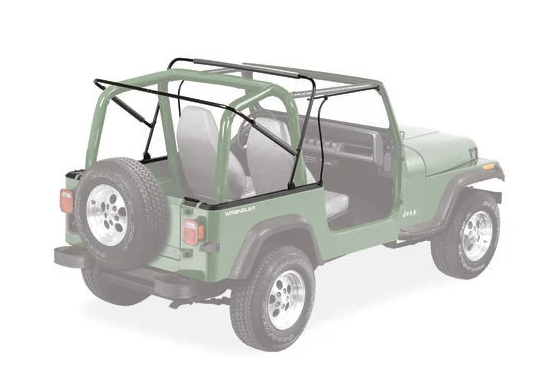 Bestop 51597-15 Supertop Black Denim Roof Package - image 2