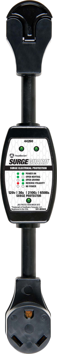 SouthWire Corp 44260 Surge Guard Portable RV Surge Protector, 30 Amp – image 1