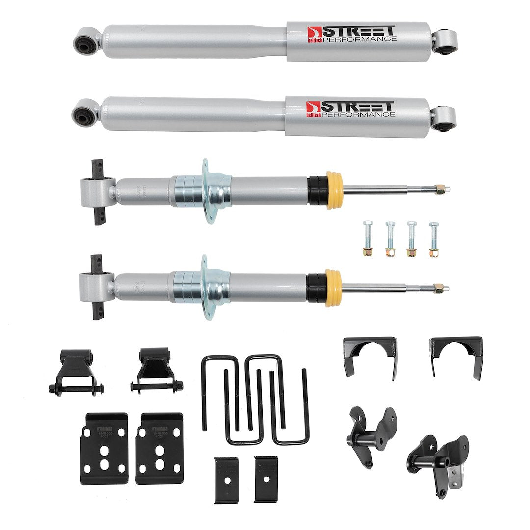 Belltech 1054SP Front/Rear Drop Kit, Springs Excluded - image 1