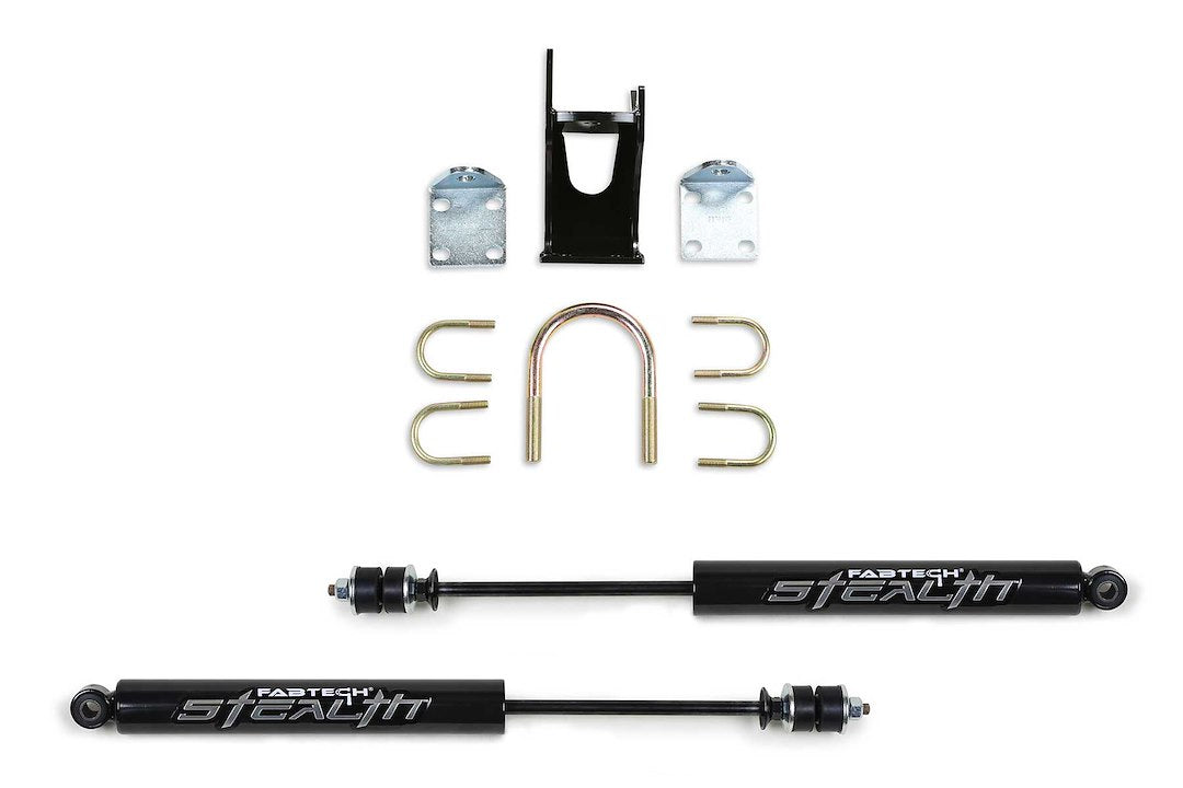 Fabtech FTS8046 Stealth Dual Steering Damper System