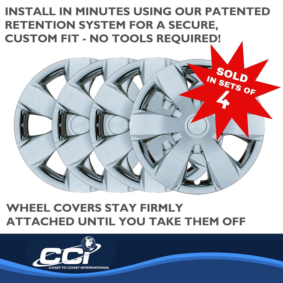 Coast To Coast 42916C Six-Spoke Wheel-Cover Set for Camry - image 4