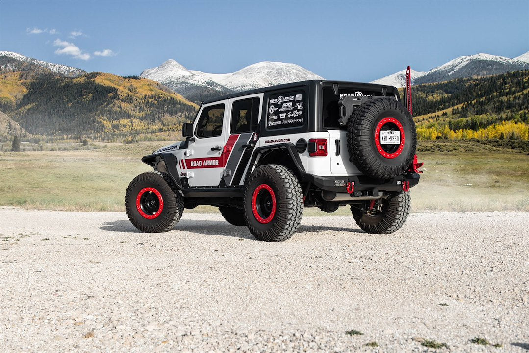 Road Armor 518AFR0B Stealth JL Fender-Flare Armor