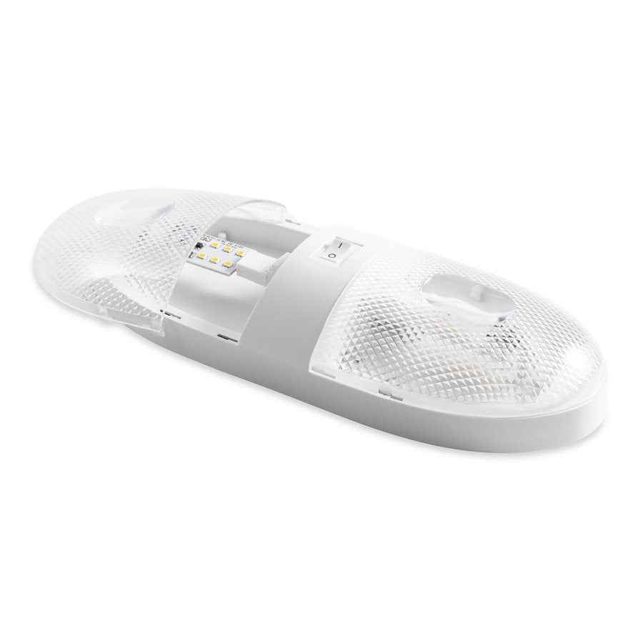 Camco Oval LED Dome Light - Clear Lens – 41321