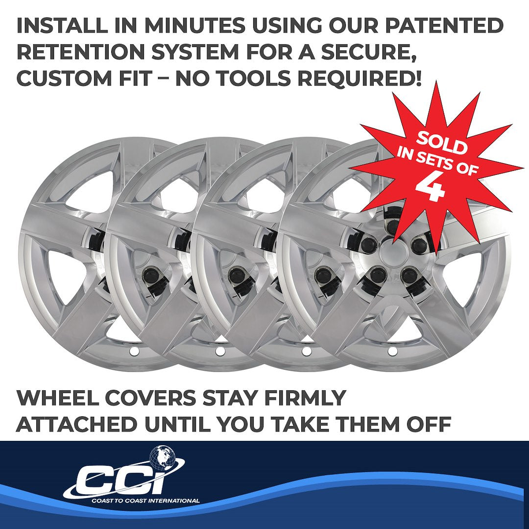 Coast To Coast 43517C Five-Spoke Wheel-Cover Set for Malibu - image 4