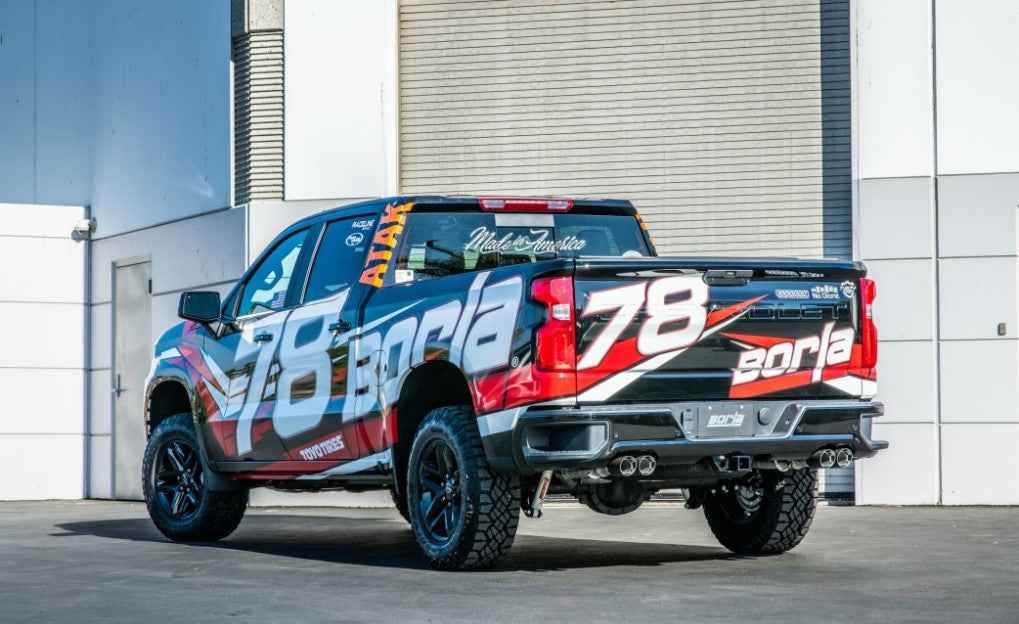 Borla 140771 Silverado/Sierra 6.2L Touring Cat-Back, No Tips