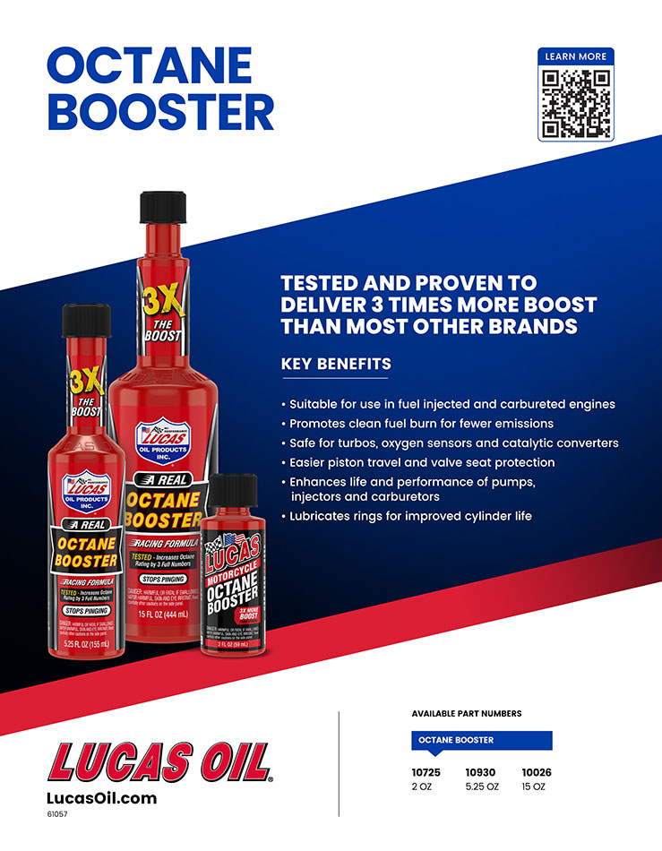 Lucas Oil 10026 Gasoline Octane-Boosting Additive