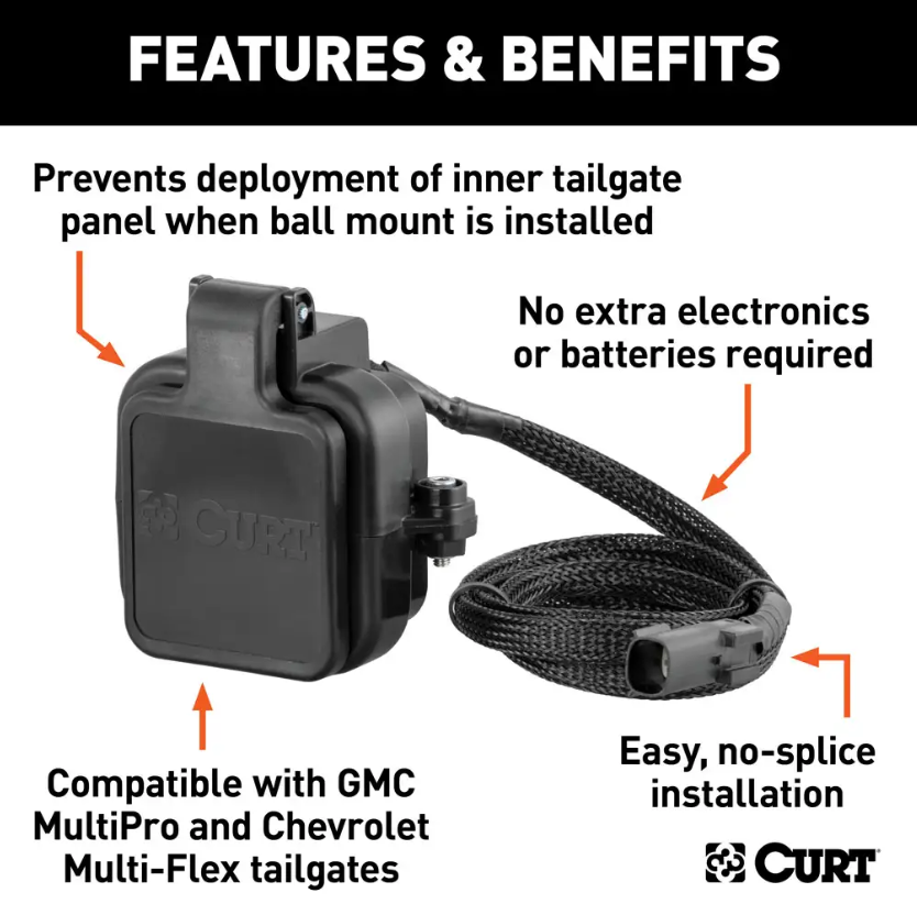 Curt 58268 Tailgate Hitch Sensor - image 2