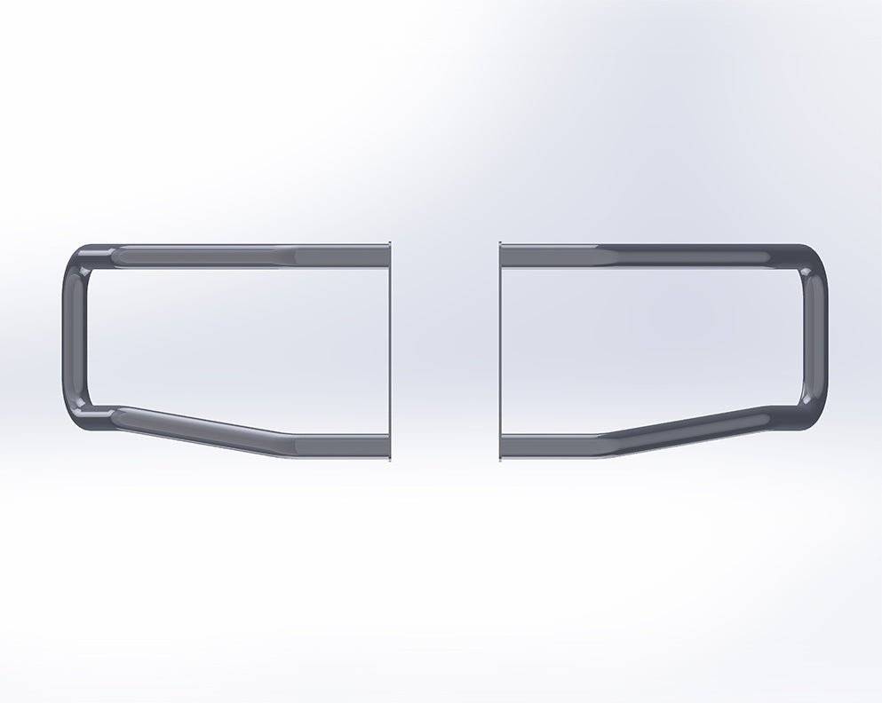 Go Industries 26673B Ram Front Brush Protection Guard