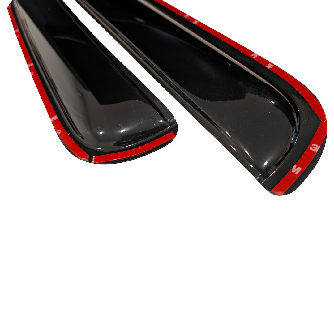 Black Horse Offroad 1494975IN Ford Crew Cab Four Smoke Window Guards - image 8