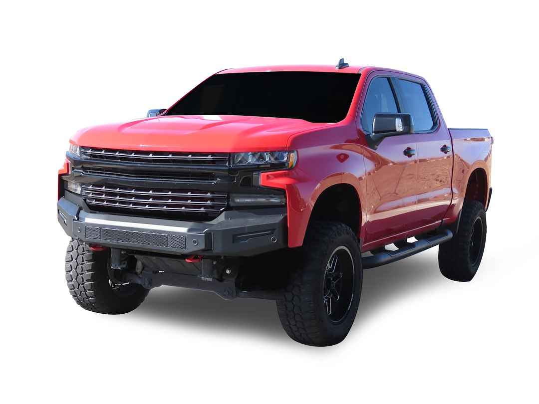 Black Horse Offroad AFB-SI20-BU Armour II Silverado Modular Front Bumper