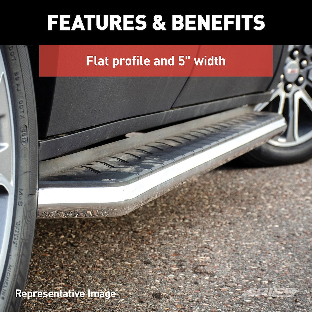 Aries 2051870 Silver 70-Inch AeroTread Board Component - image 5