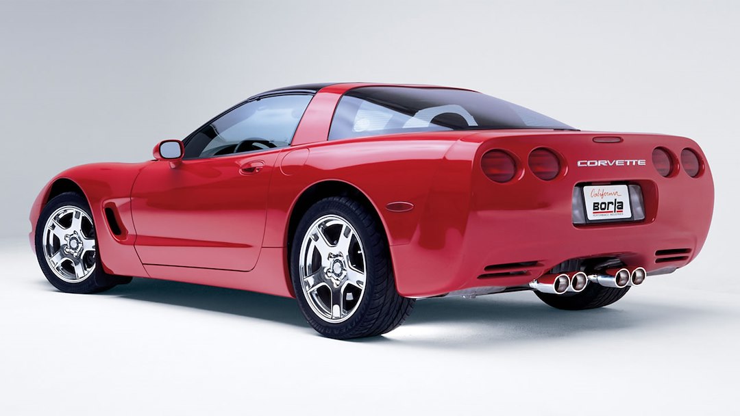 Borla 140427 Corvette S-Type II Quad-Outlet Cat-Back - image 2