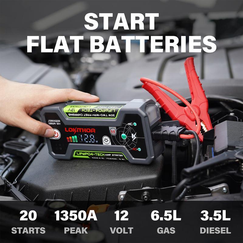 Lokithor J1350PRO J1350 Pro Vehicle Battery Booster