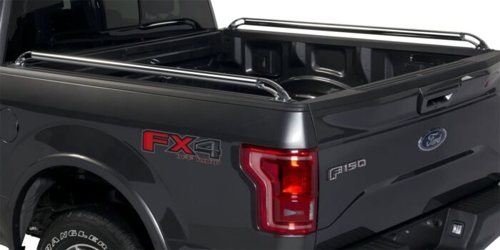 Putco 89864 Locker Stainless Round Bed Rails