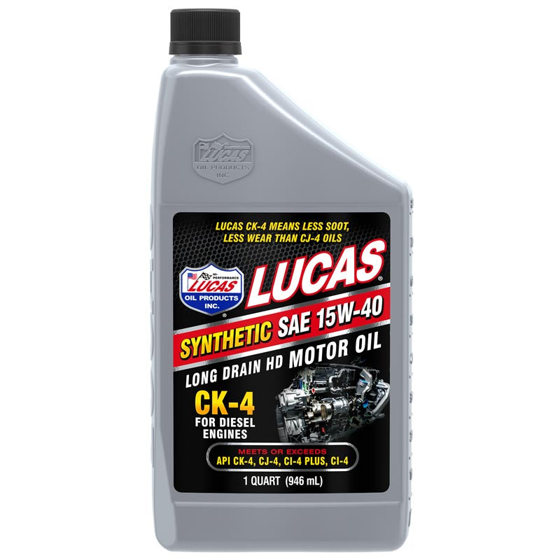Lucas Oil 11246 Synthetic Four-Stroke Truck Oil
