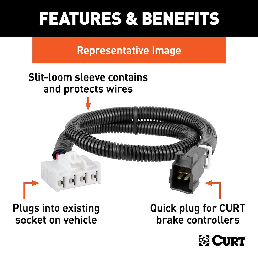Curt 51437 Trailer Brake Control Wiring Harness - image 3