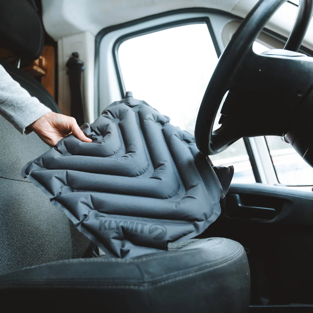 Klymit 12VSGR02B V Seat Inflatable Seat Pad