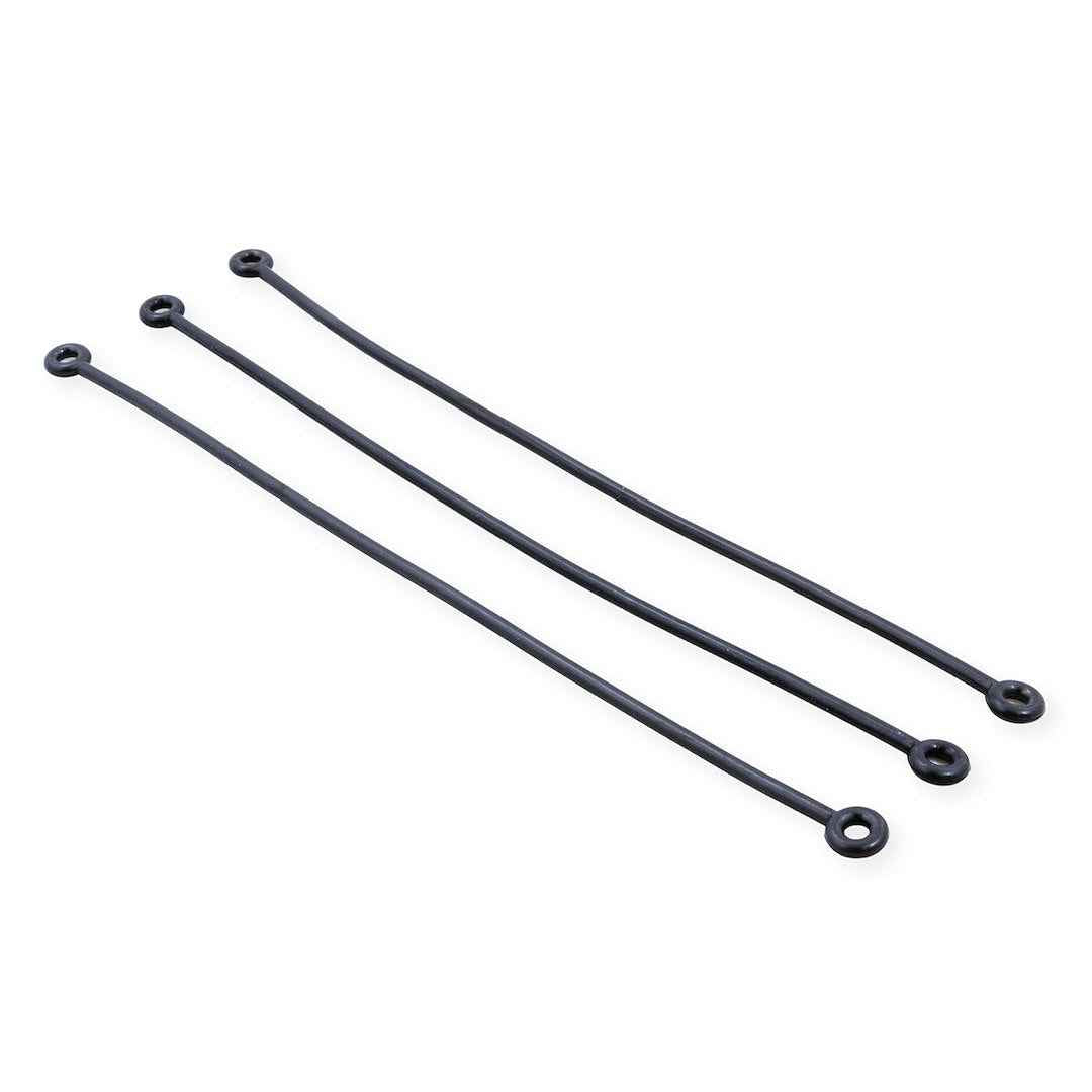 Duraflex 21981 Black 0.4-Inch Gator Sewer-Cap Lanyard