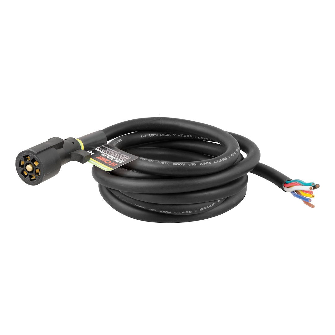CURT Fully Universal 7 Blade Trailer Wiring Connector (56623)