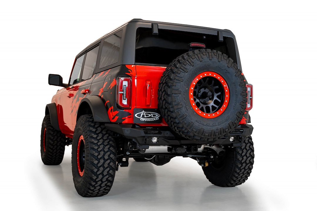 ADD R230081370103 Stealth Fighter Bronco Rear Steel Bumper - image 8