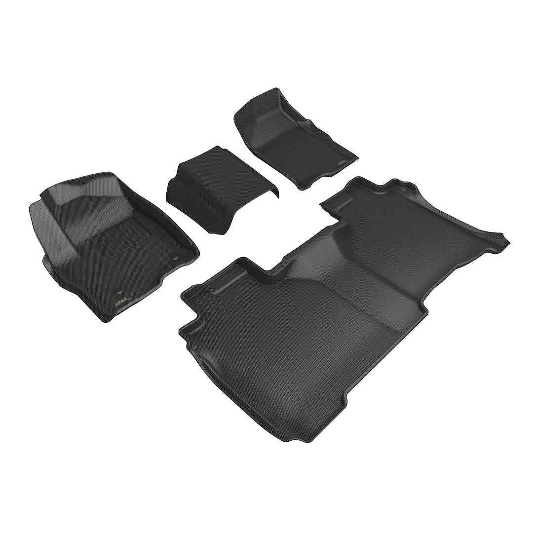 3D Mats L1CH11601509 Silverado Double Cab KAGU 4-Piece Mats - image 1