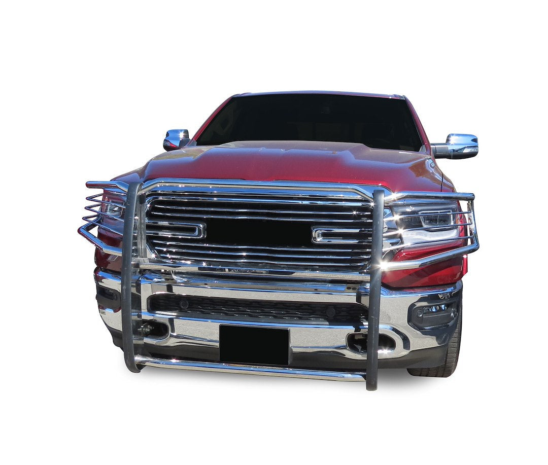 Black Horse Offroad 17DG111MSS Polished Stainless Ram Grille/Brush Guard - image 3