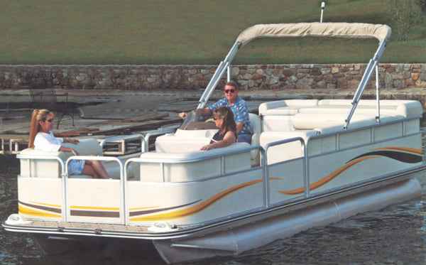 Carver Pontoon Boat Cover - 22.5 ft x 102 in – 77522P-10