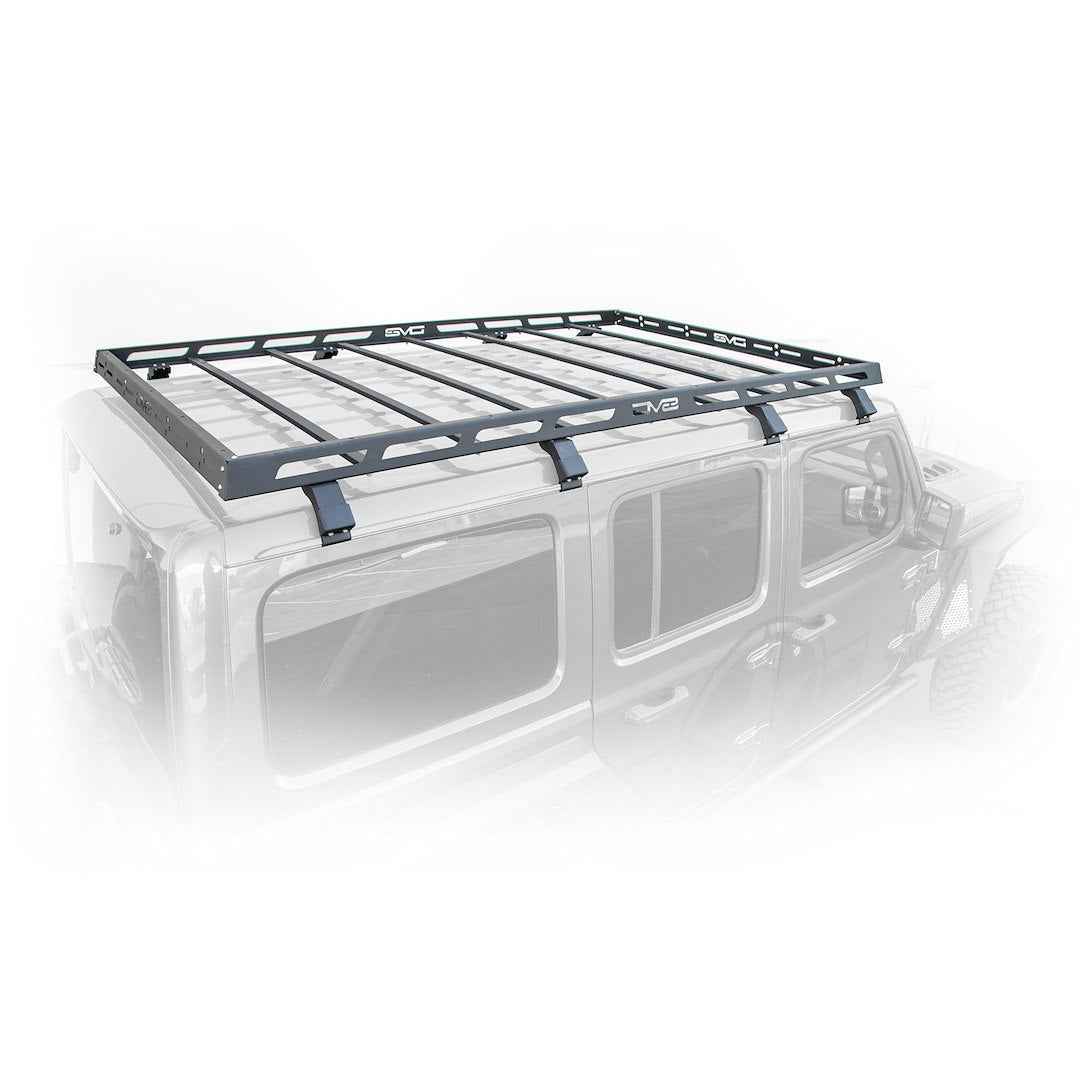 DV8 Offroad Gutter-Mount Roof Rack - Jeep Wrangler, 200 lb – RRJL-01