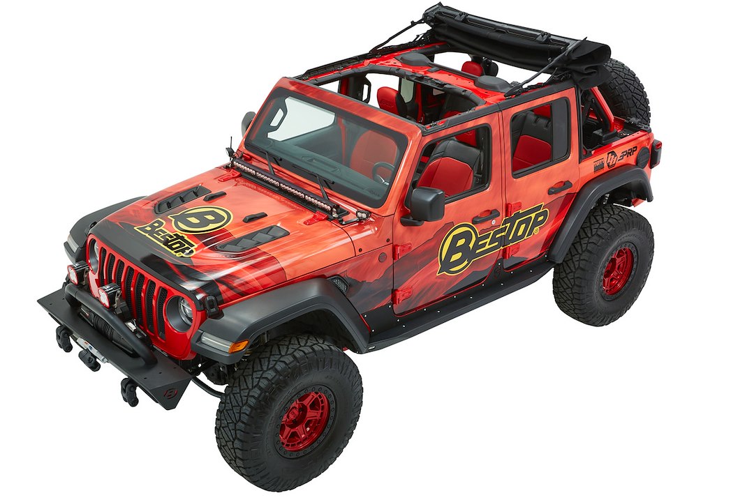 Bestop 50926-01 JL Trektop Ultra Hardware Component - image 4