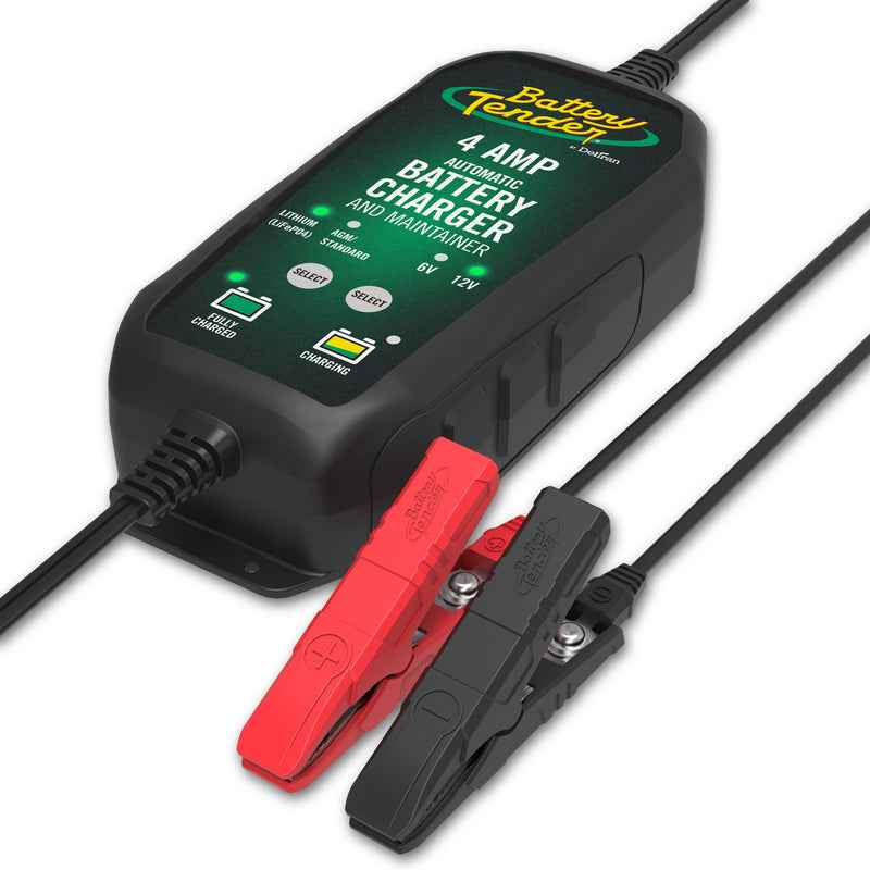 Battery Tender 022-0209-Bt-Wh 6V/12V 4A Charger and Battery Maintainer