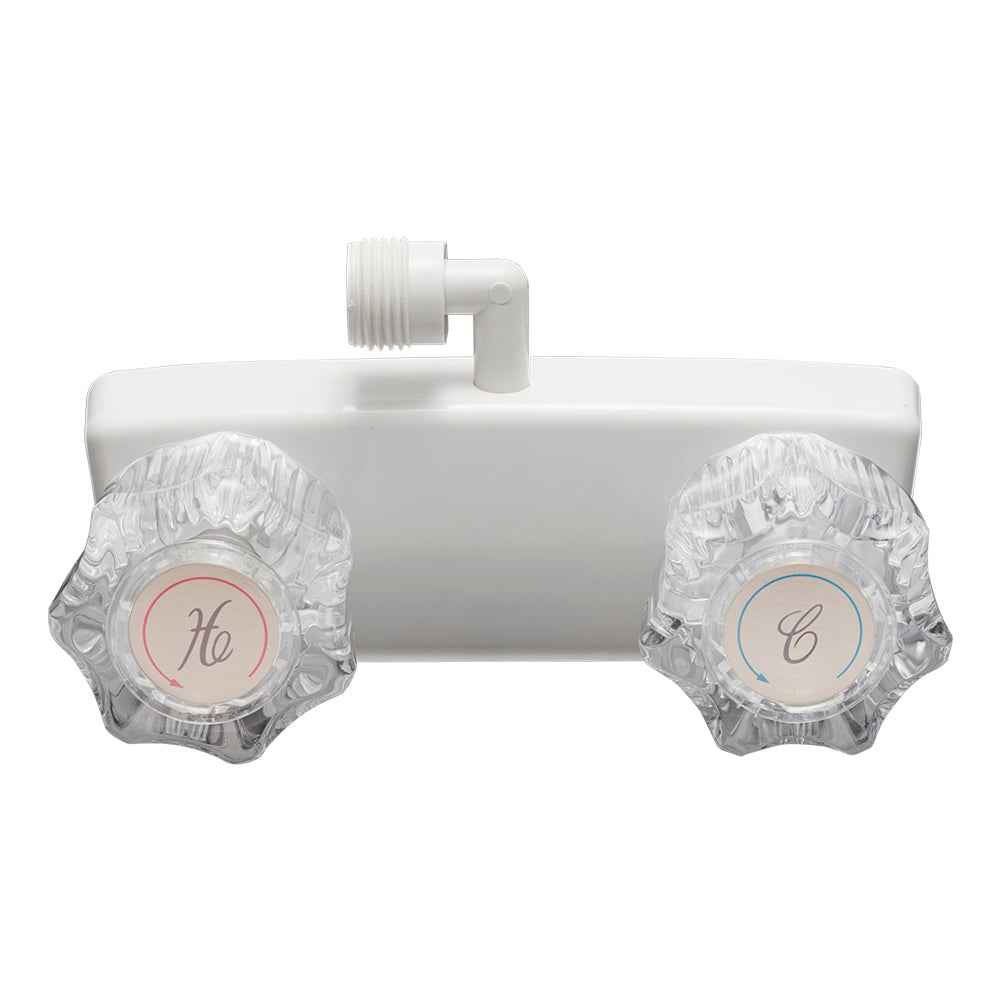Dura Faucet Shower Valve - 4 in Centers, White – SA100A1WT
