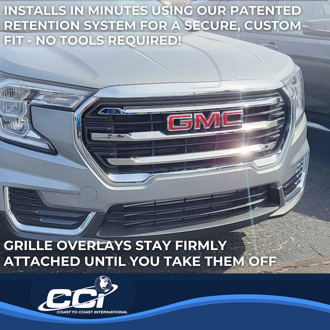 Coast To Coast GI191 Terrain SLE Chrome Bar Grille Trim - image 4