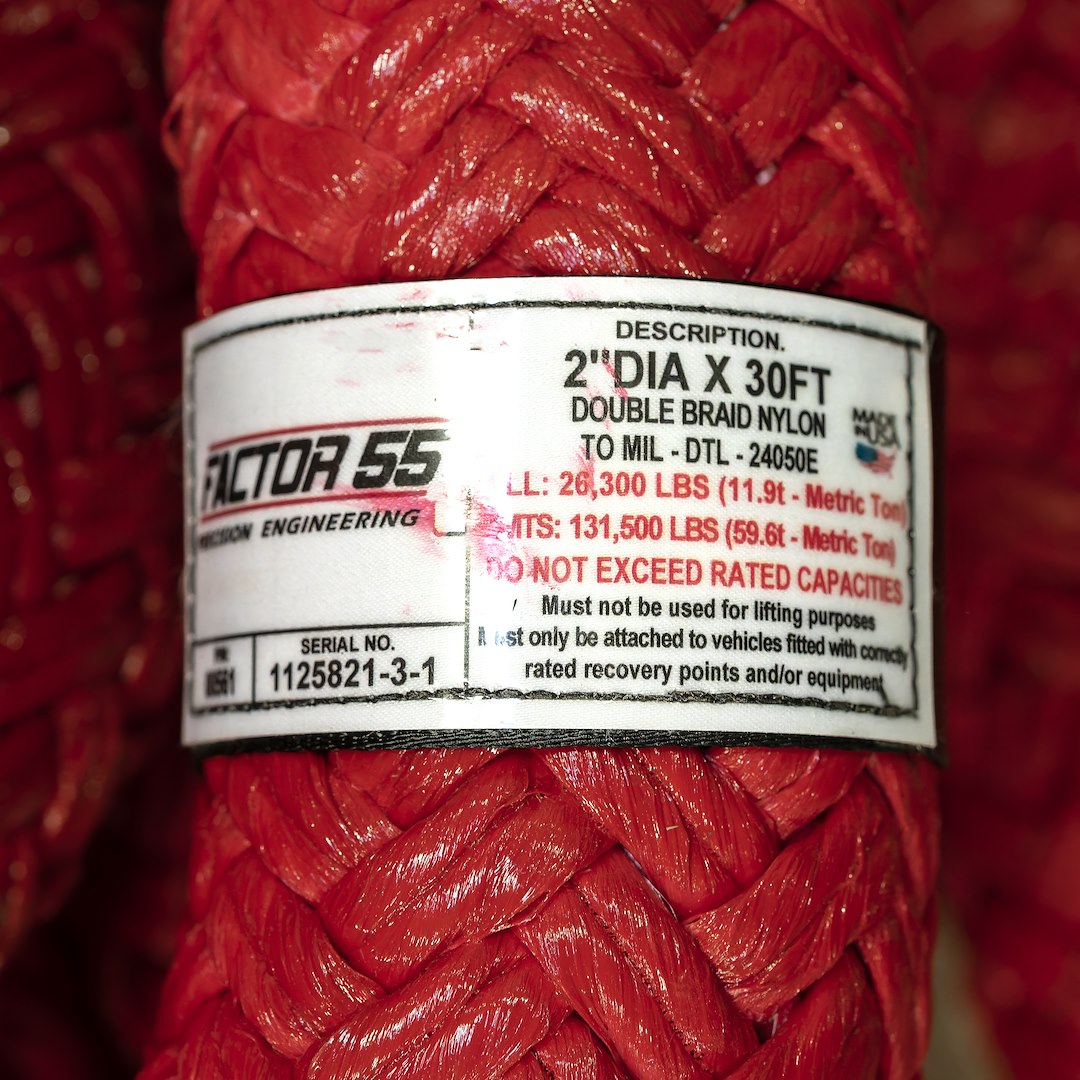 Factor 55 00561 Extreme Duty Kinetic Recovery Rope