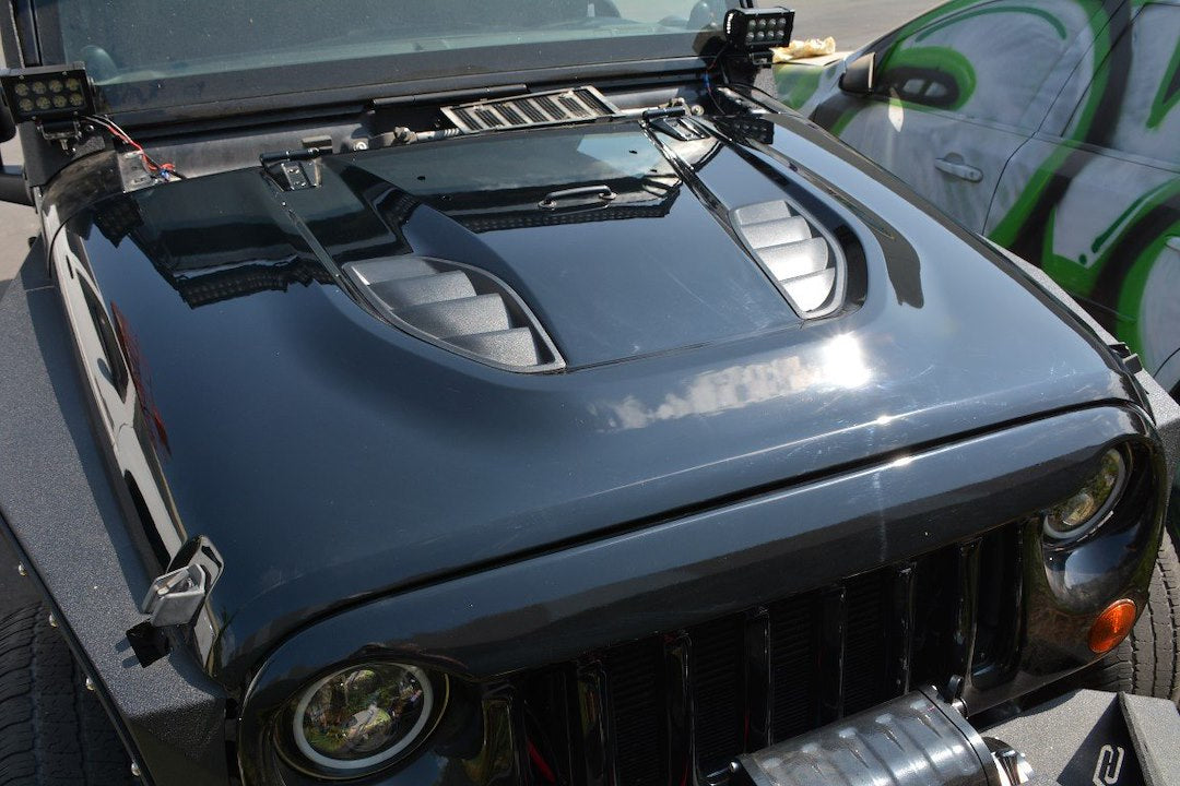 DV8 Offroad HDMB07-TA Rubicon-Design Hood