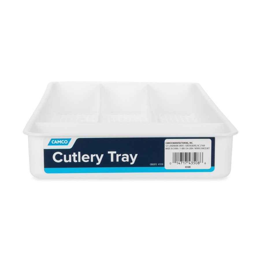 Camco 43508 11-Inch RV Drawer Cutlery Organizer